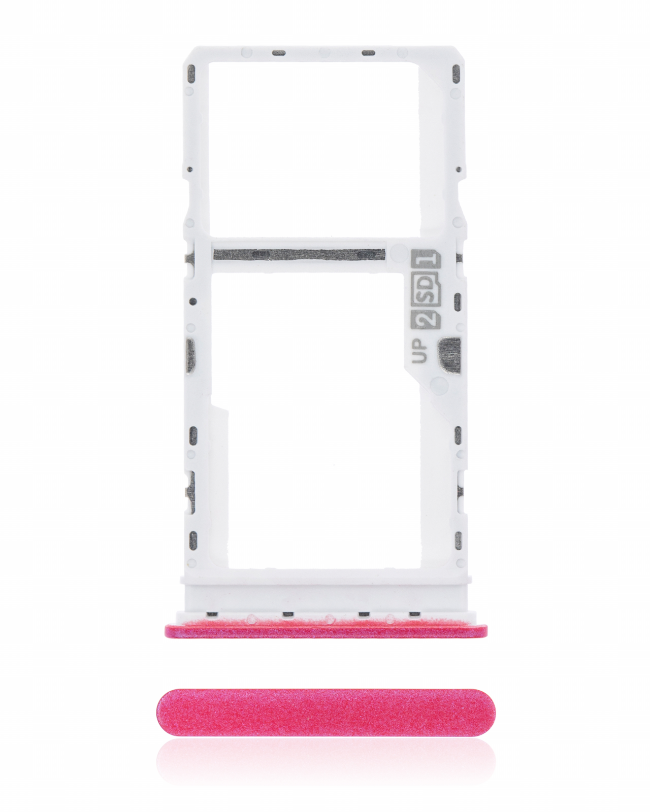 Dual Sim Card Tray For Motorola Moto G20 (XT2128 / 2021) (Flamingo Pink)