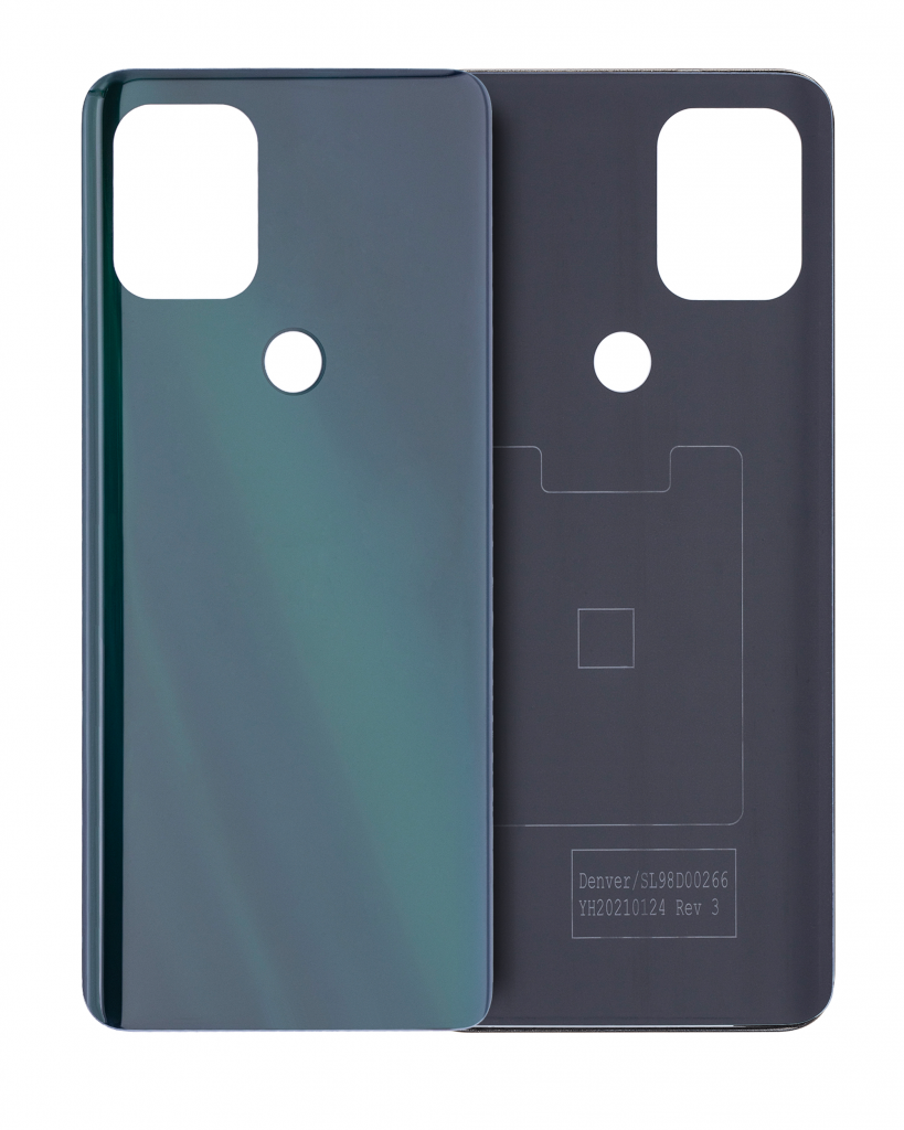 Back cover Glass For Motorola Moto G STYLUS 5G (XT2131 / 2021) (Genuine OEM) (Cosmic Emerald)