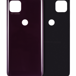 Back cover Glass For Motorola Moto One 5G Ace (XT2113-1/2 / 2021) (Volcanic Gray)