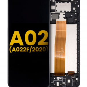 LCD Assembly With Frame For Samsung Galaxy A02 (A022F / 2020) (Refurbished) (All Colors)