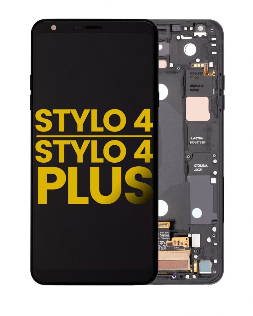 LCD Assembly With Frame For LG Stylo 4 / Stylo 4 Plus (Refurbished) (Aurora Black)