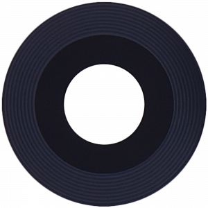Back Camera Lens (Round) For Motorola Moto E (XT2052 / 2020) (Genuine OEM) (Black)