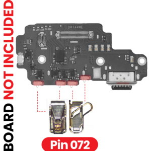 PCB Board Contact Pins (072) For All Samsung Models (Width: 1.6mm / Length: 2.2mm) (100 Pack)