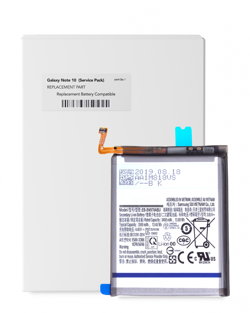 Replacement Battery For Samsung Galaxy Note 10 (Service Pack)