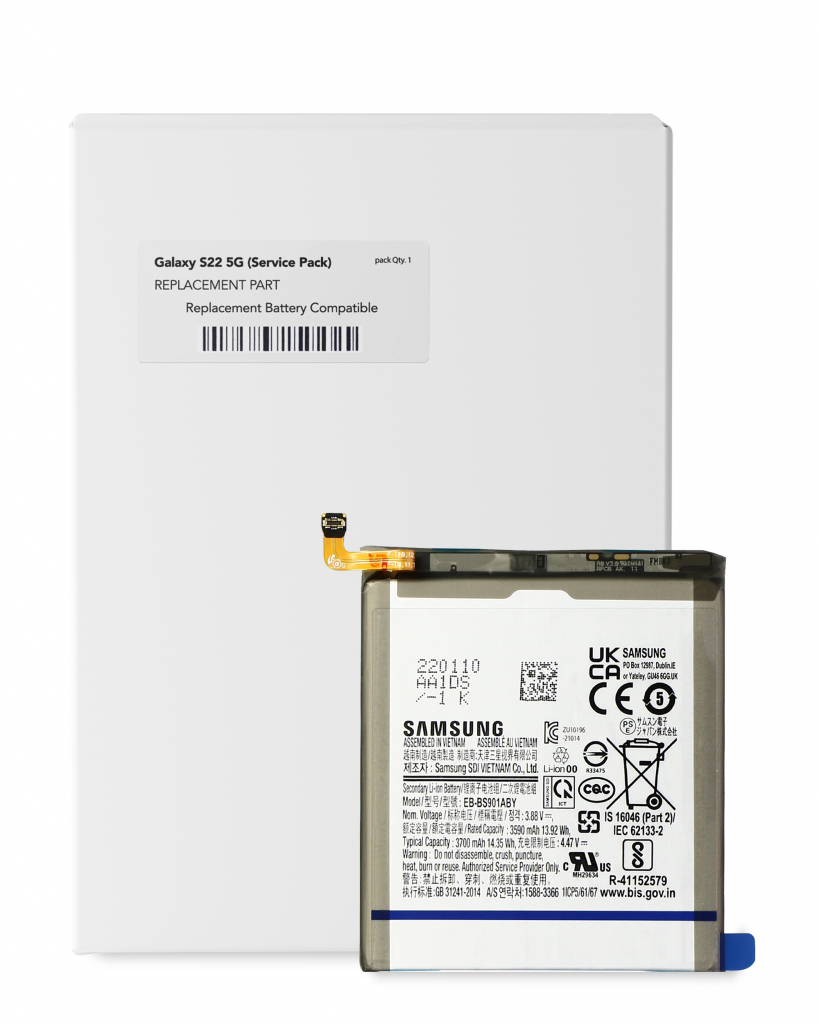 Replacement Battery For Samsung Galaxy S22 5G (Service Pack)