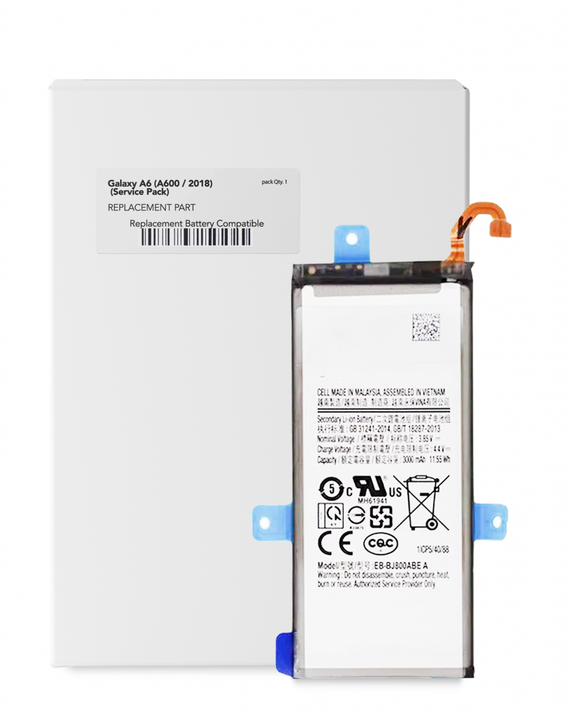 Replacement Battery For Samsung Galaxy A6 (A600 / 2018) (Service Pack)