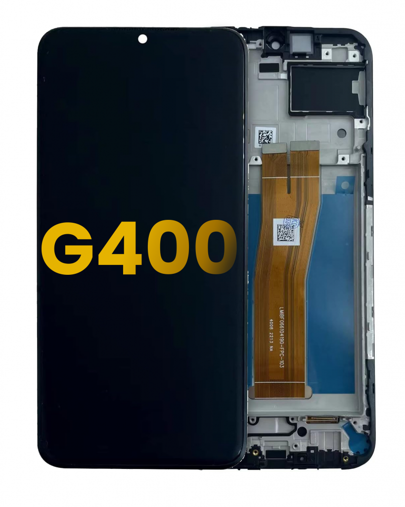 LCD Assembly With Frame For Nokia G400 (Refurbished) (All Colors)
