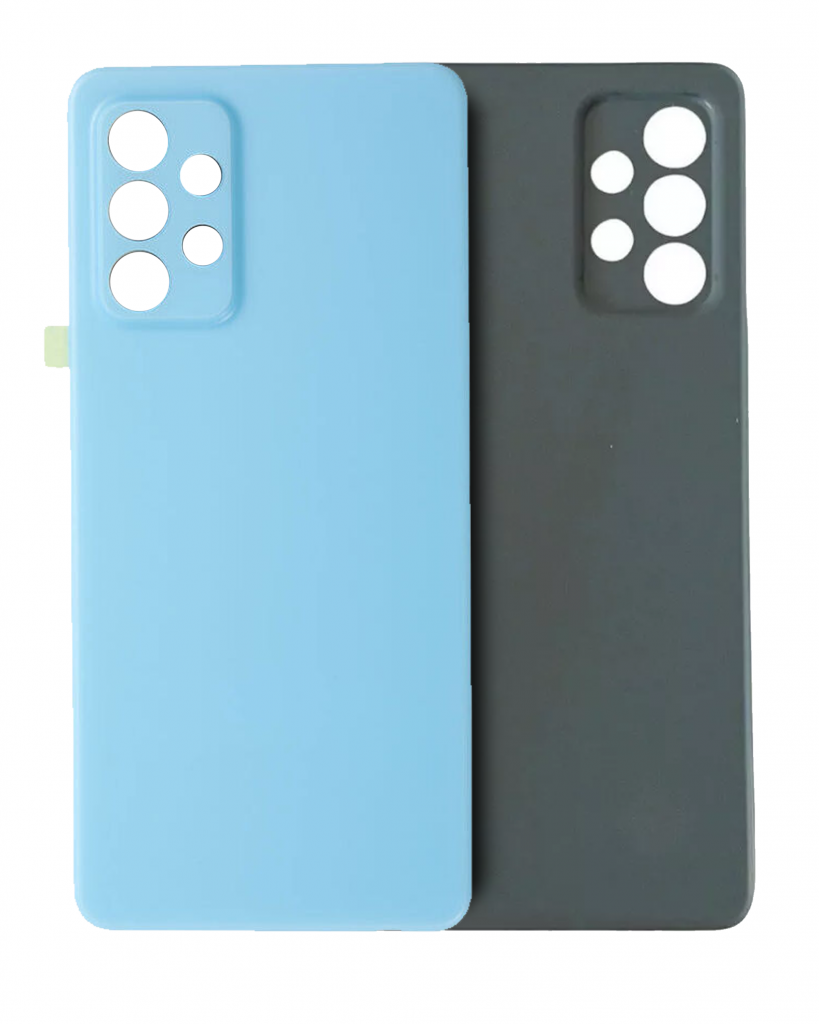 Back cover Glass For Samsung Galaxy A52 4G (A525 / 2021) (Service Pack) (Awesome Blue)