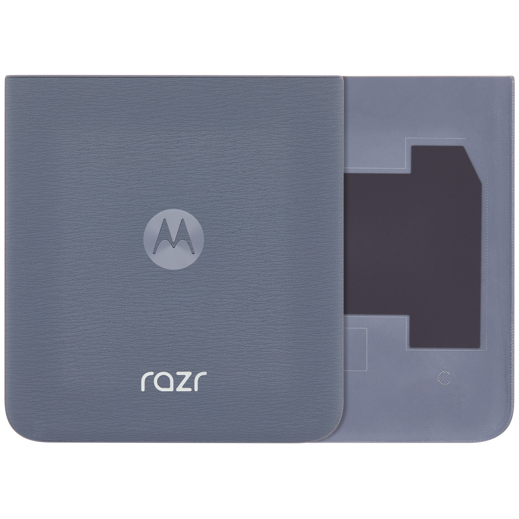 Bottom Back cover Glass For Motorola Razr / Razr 40 (XT2323 / 2023) (Genuine OEM) (Sage Green)