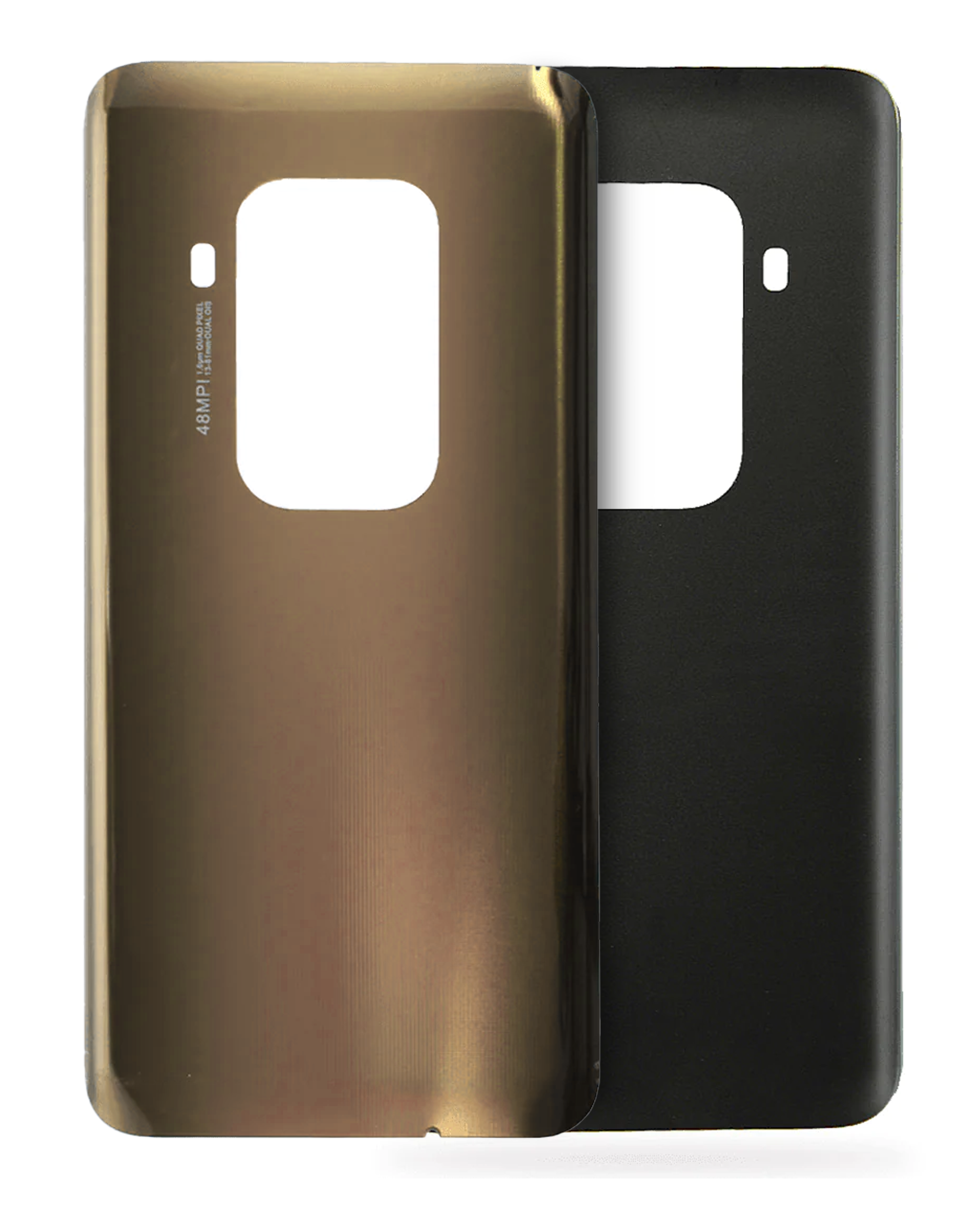 Back cover Glass For Motorola Moto One Zoom (XT2010-1 / 2019) (Genuine OEM) (Gold)
