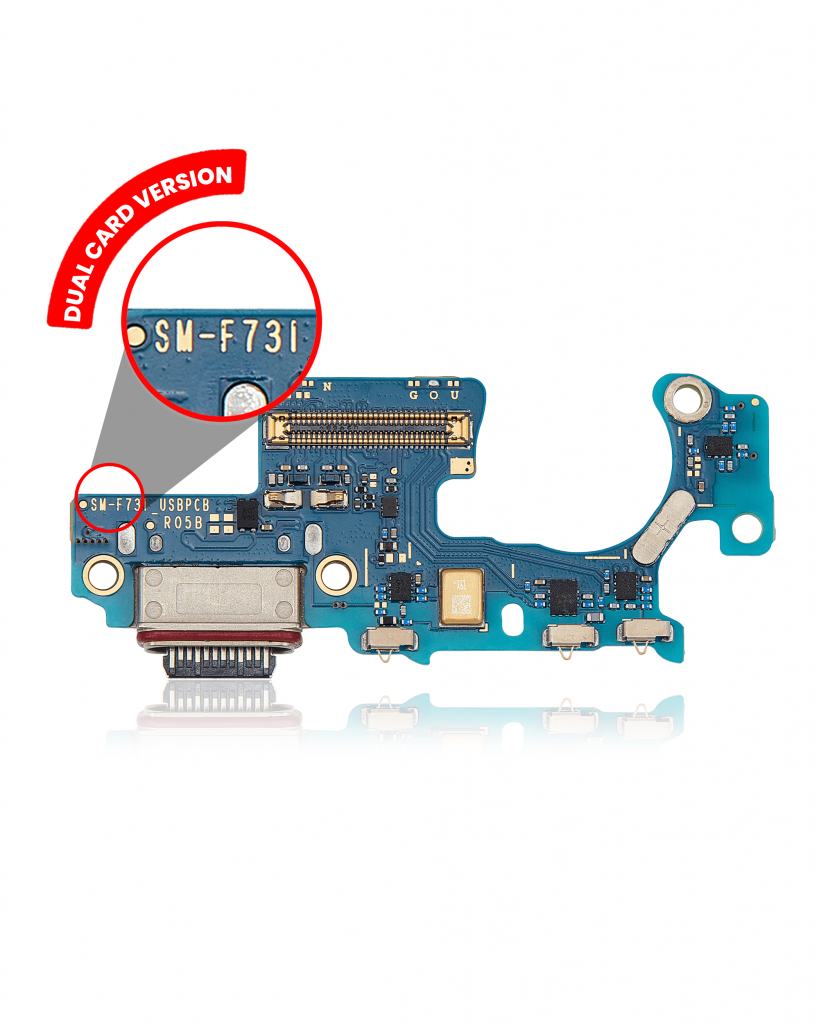 Charging Port Board For Samsung Galaxy Z Flip 5 5G (Dual Sim Card Version) (Premium)