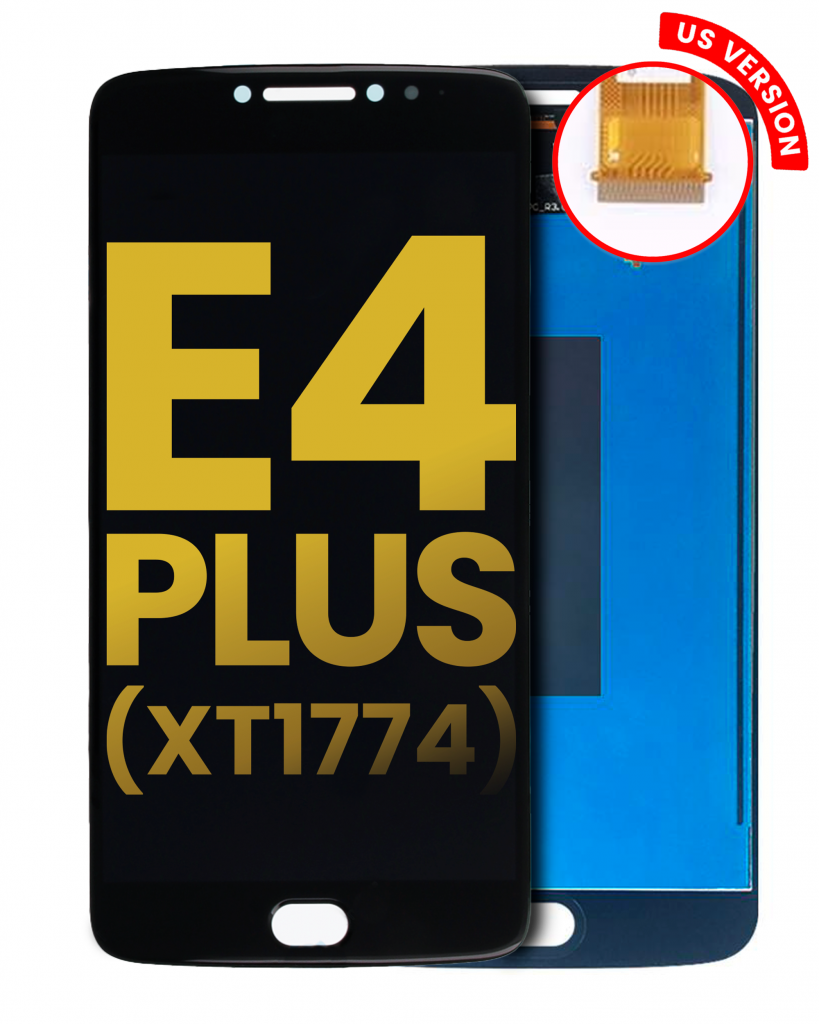 LCD Assembly Without Frame For Motorola Moto E4 Plus (XT1770 / 2017) (US Version) (Refurbished) (Black)