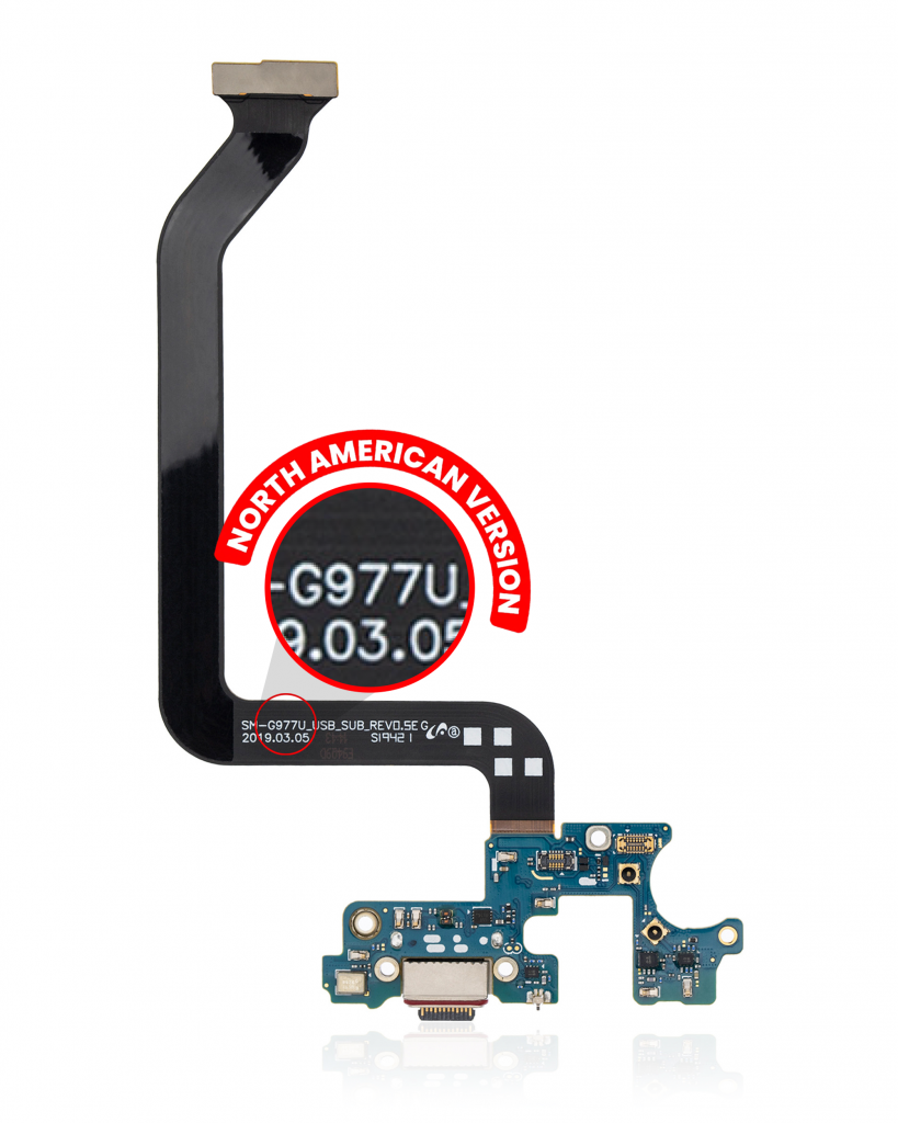 Charging Port With Flex Cable For Samsung Galaxy S10 5G (G977U) (US Version) (Premium)