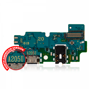 Charging Port With Board For Samsung Galaxy A20 (A205U / 2019) (US Version) (Premium)