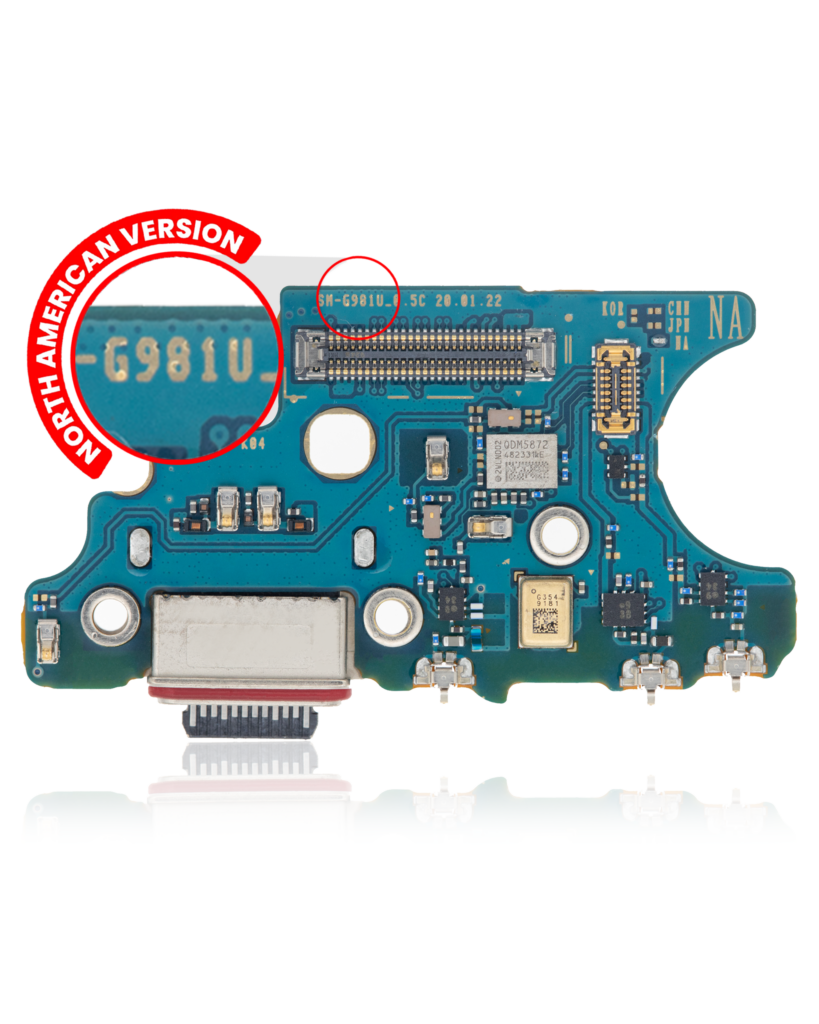 Charging Port With Board For Samsung Galaxy S20 5G (G981U) (US Version) (Premium)