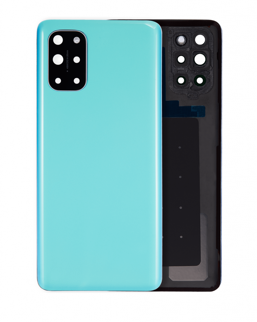 Back cover Glass With Camera Lens For OnePlus 8T (Aftermarket Plus) (Aquamarine Green)