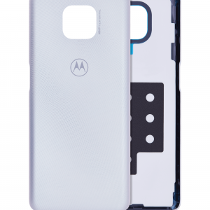 Back cover Glass For Motorola Moto G Power (XT2117 / 2021) (Genuine OEM) (Polar Silver)