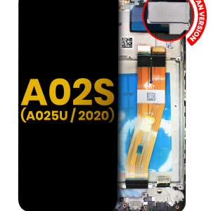 LCD Assembly With Frame For Samsung Galaxy A02S (A025U / 2020) (US Version) (Refurbished) (All Colors)