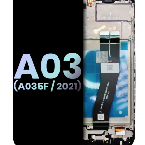 LCD Assembly With Frame For Samsung Galaxy A03 (A035 / 2021) (International Version) (Service Pack) (All Colors)