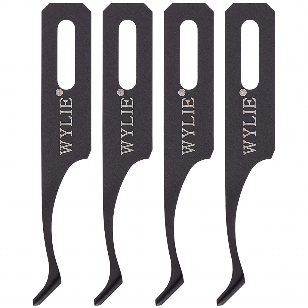 Scalpel blade - Underfill Black Glue (Wylie WL-365E Model-D) (4 Piece Set)