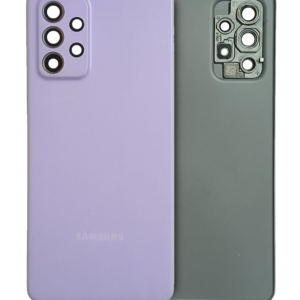 Back Cover Glass With Camera Lens For Samsung Galaxy A52s (A528 / 2021) (Service Pack) (Awesome Violet)