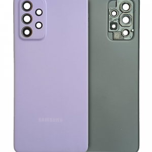 Back Cover Glass With Camera Lens For Samsung Galaxy A52 5G (A526 / 2021) (Service Pack) (Awesome Violet)