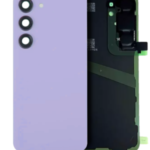 Back Cover Glass With Camera Lens For Samsung Galaxy S24 (Service Pack) (Cobalt Violet)