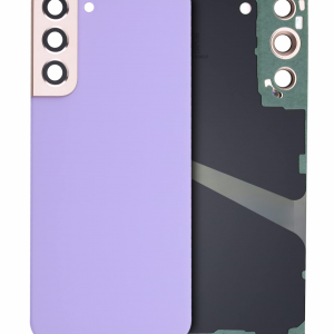 Back Cover Glass With Camera Lens For Samsung Galaxy S22 (Service Pack) (Bora Purple)