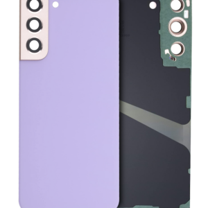 Back Cover Glass With Camera Lens For Samsung Galaxy S22 (Service Pack) (Violet)