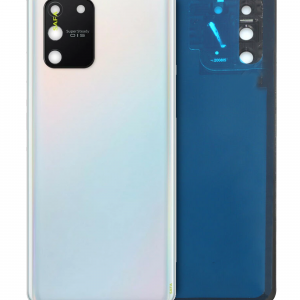Back Cover Glass With Camera Lens For Samsung Galaxy S10 Lite (Service Pack) (Prism White)