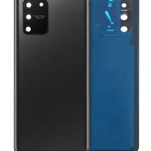 Back Cover Glass With Camera Lens For Samsung Galaxy S10 Lite (Service Pack) (Prism Black)