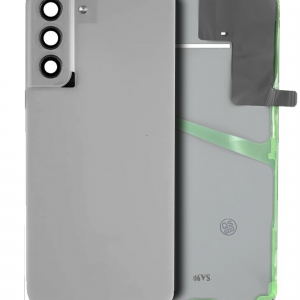 Back Cover Glass With Camera Lens For Samsung Galaxy S21 FE (Service Pack) (Graphite)