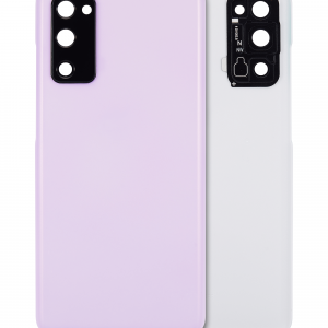 Back cover Glass With Camera Lens For Samsung Galaxy S20 FE 5G (Aftermarket Plus) (Cloud Lavender)