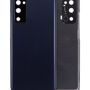 Back cover Glass With Camera Lens For Samsung Galaxy S20 FE 5G (Aftermarket Plus) (Cloud Navy)