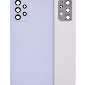 Back Cover Glass With Camera Lens For Samsung Galaxy A72 (A725 / 2021) (Service Pack) (Violet)