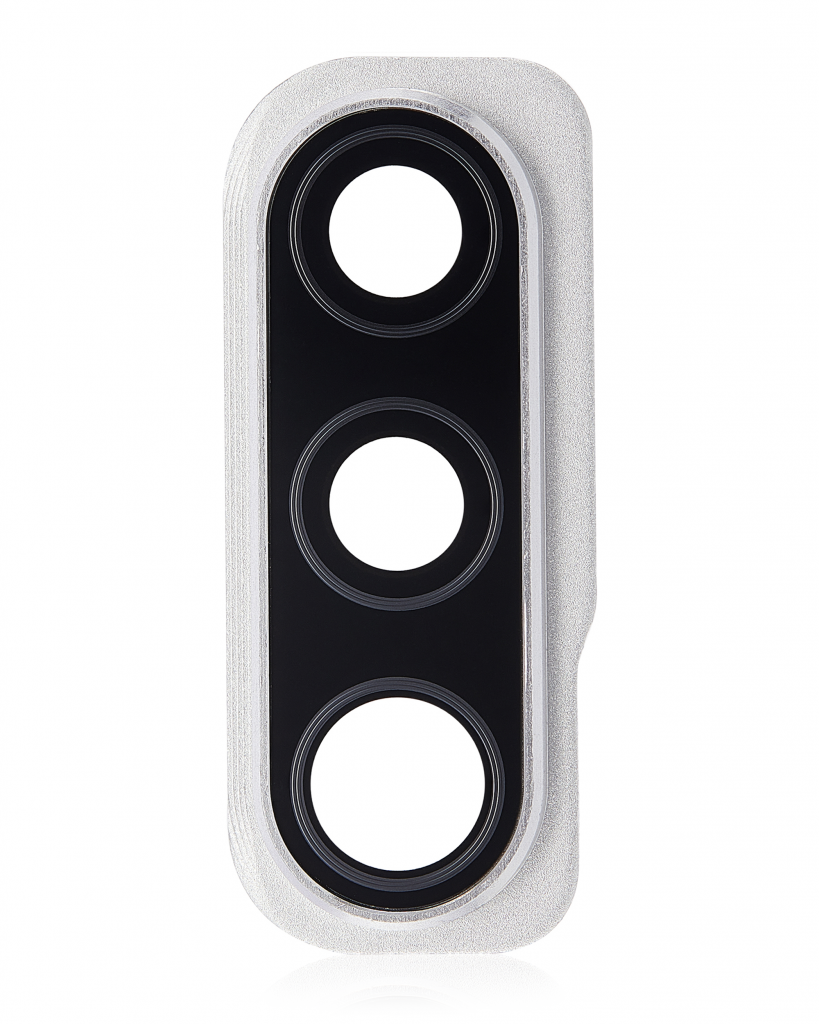 Back Camera Glass Lens And Cover Bezel For Samsung Galaxy A50S (A507 / 2019) (Prism Crush White)