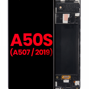 OLED Assembly With Frame For Samsung Galaxy A50s (A507 / 2019) (Aftermarket Plus) (All Colors)