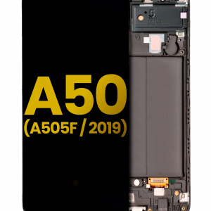 OLED Assembly With Frame For Samsung Galaxy A50 (A505F / 2019) (Refurbished) (All Colors)