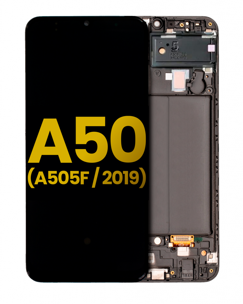 OLED Assembly With Frame For Samsung Galaxy A50 (A505F / 2019) (Refurbished) (All Colors)