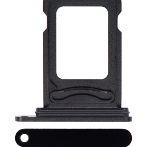 Dual Sim Card Tray For iPhone 14 Pro / 14 Pro Max (Space Black)