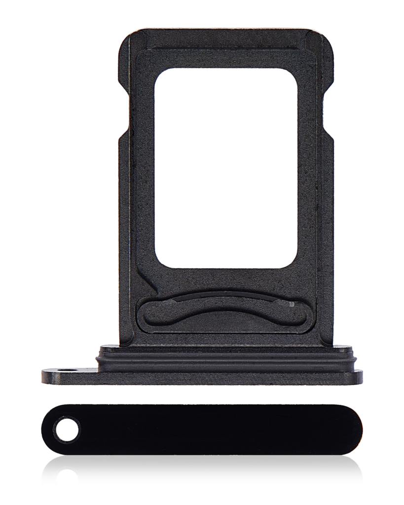 Dual Sim Card Tray For iPhone 14 Pro / 14 Pro Max (Space Black)