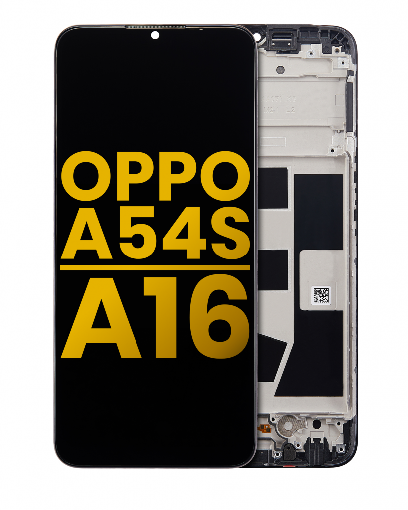 LCD Assembly With Frame For OPPO A54s / A16 (Refurbished) (All Colors)