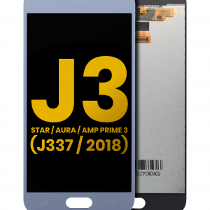 LCD Assembly Without Frame For Samsung Galaxy J3 Star / Aura / Amp Prime 3 (J337 / 2018) (Refurbished) (Blue)