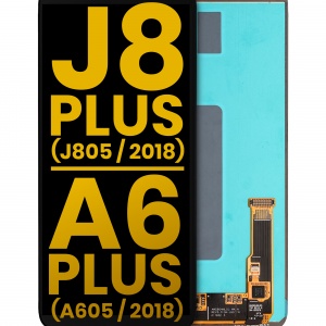 OLED Assembly Without Frame For Samsung Galaxy J8 Plus (J805 / 2018) / A6 Plus (A605 / 2018) (Refurbished) (All Colors)