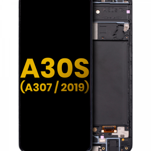 OLED Assembly With Frame For Samsung Galaxy A30s (A307 / 2019) (Refurbished) (All Colors)