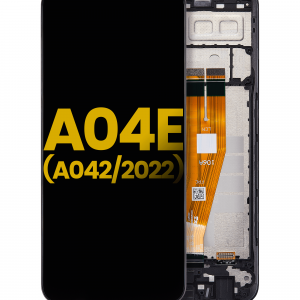 LCD Assembly With Frame For Samsung Galaxy A04E (A042 / 2022) (Refurbished) (All Colors)