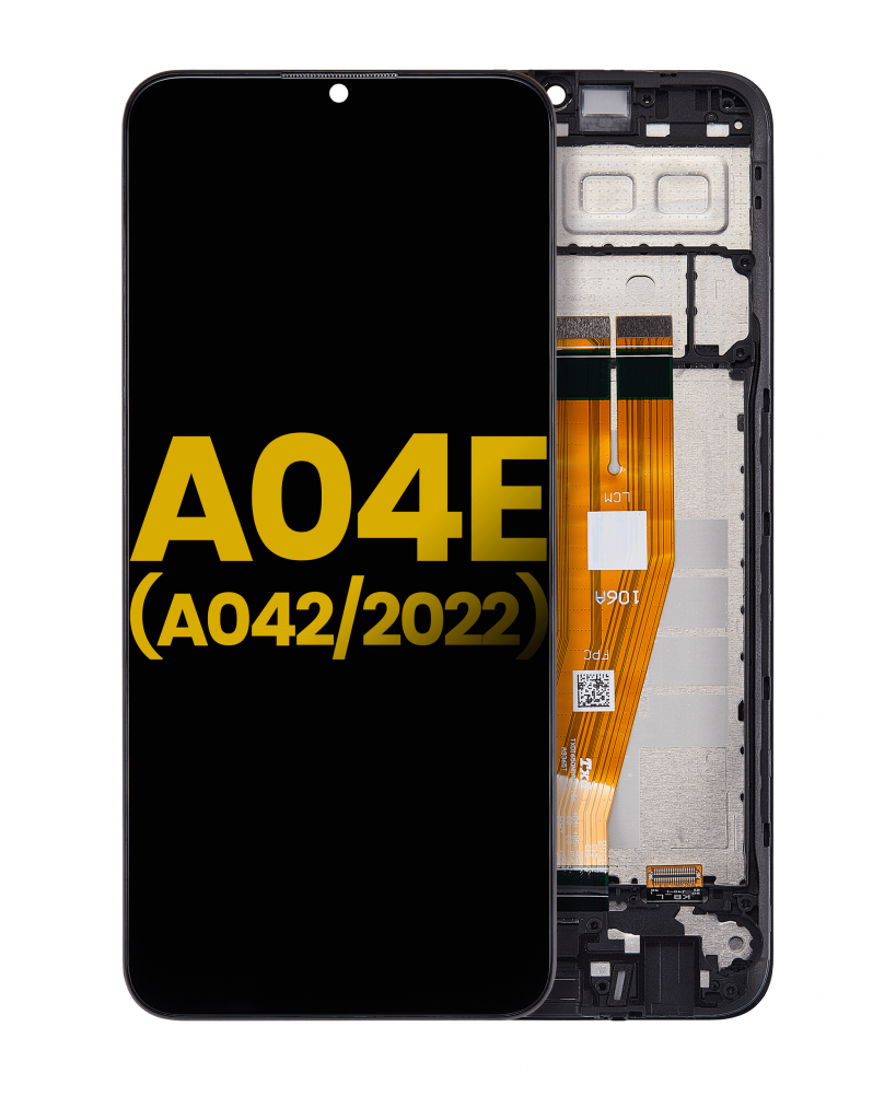 LCD Assembly With Frame For Samsung Galaxy A04E (A042 / 2022) (Refurbished) (All Colors)