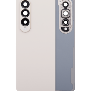 Back Cover Glass With Camera Lens For Samsung Galaxy Z Fold 4 (Service Pack) (Beige)