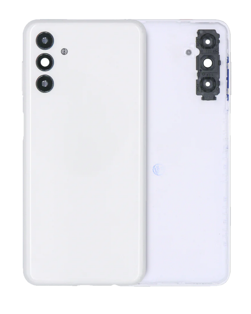 Back Cover Glass With Camera Lens For Samsung Galaxy A04s (A047 / 2022) (Service Pack) (White)