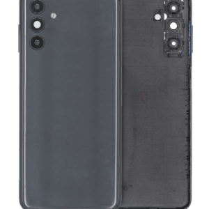 Back Cover Glass With Camera Lens For Samsung Galaxy A04s (A047 / 2022) (Service Pack) (Black)
